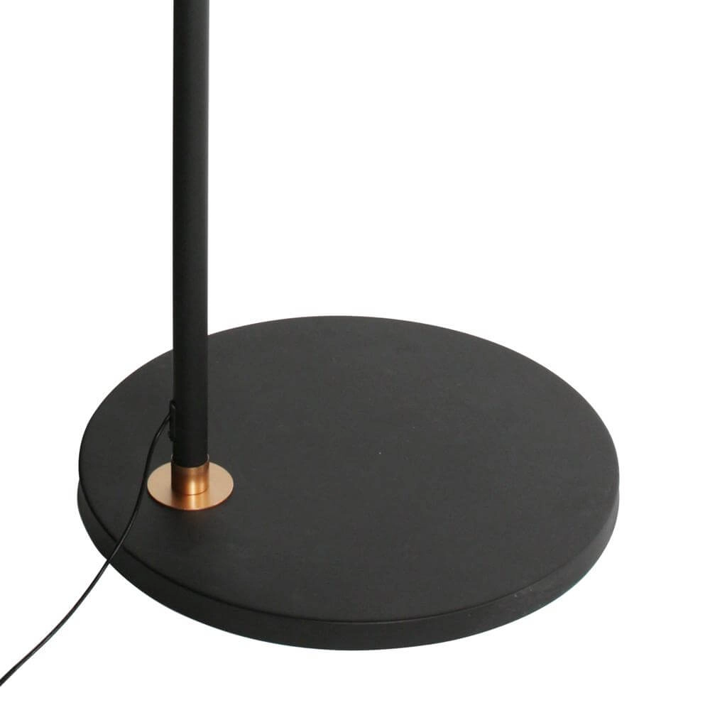 Design booglamp Ringlux zwart met goud Steinhauer 8712746177398