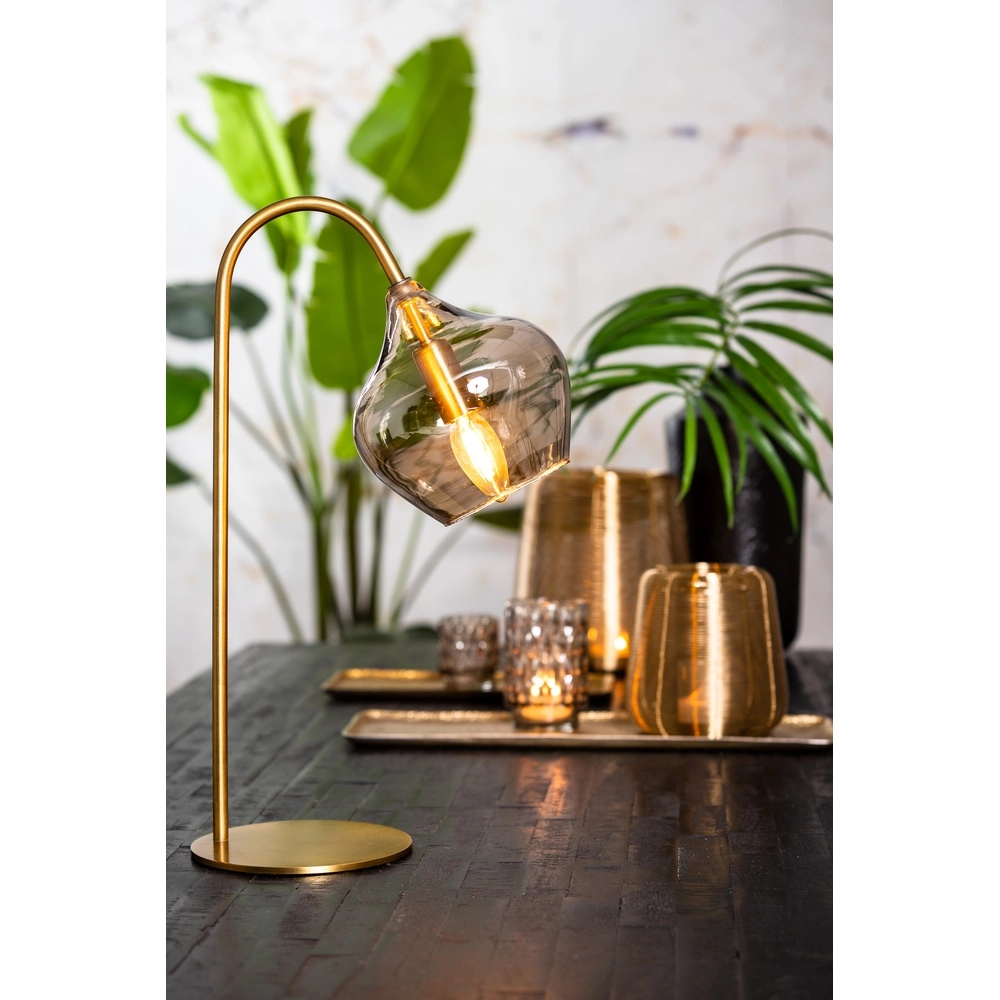 Tafellamp Rakel brons Light & Living 8717807303198