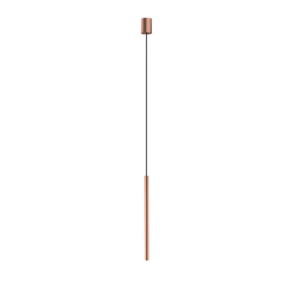 Smalle hanglamp Laser 490 Roodkoper
