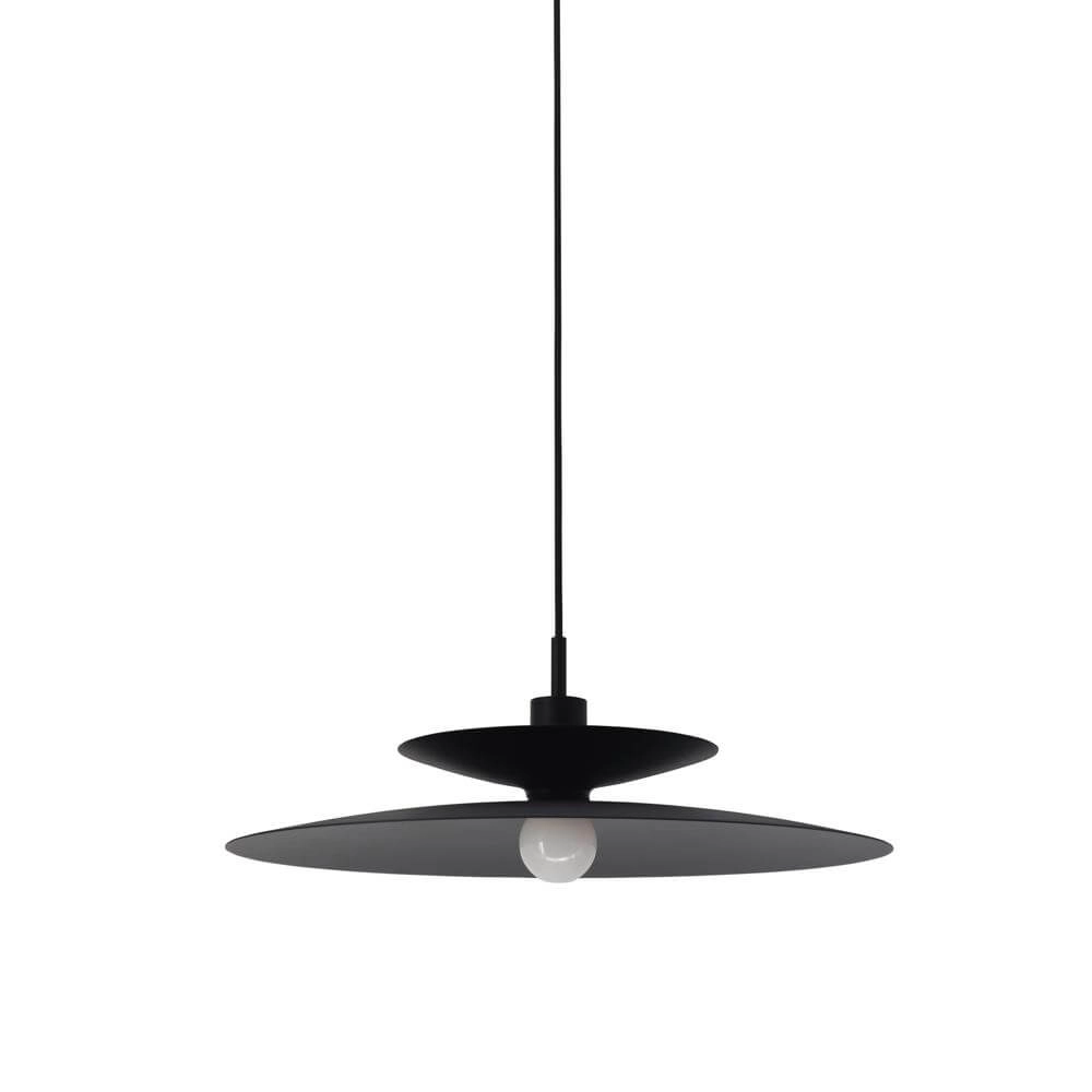 Hanglamp Linares paraplu zwart Ø 50cm
