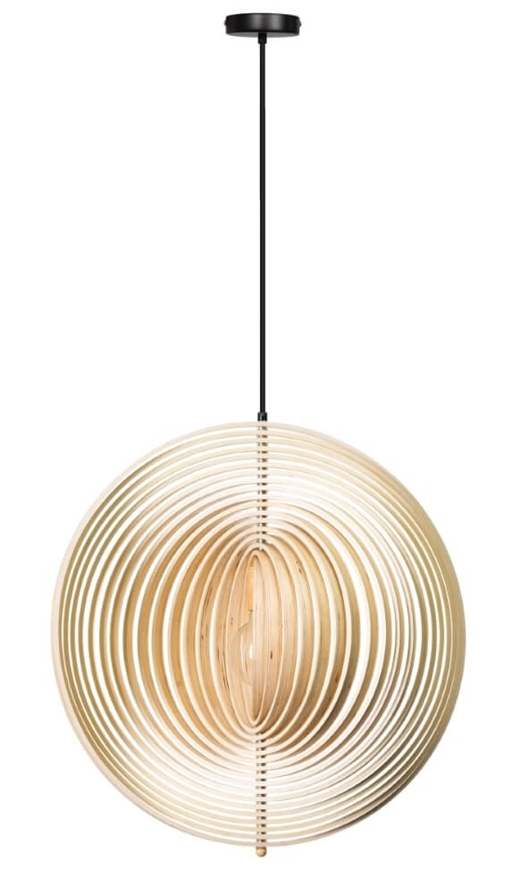 Houten hanglamp Woody Ø 59cm ETH 8720195305330