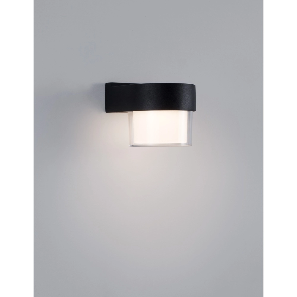 Design wandlamp Darf enkel zwart Lyora 5212017428196