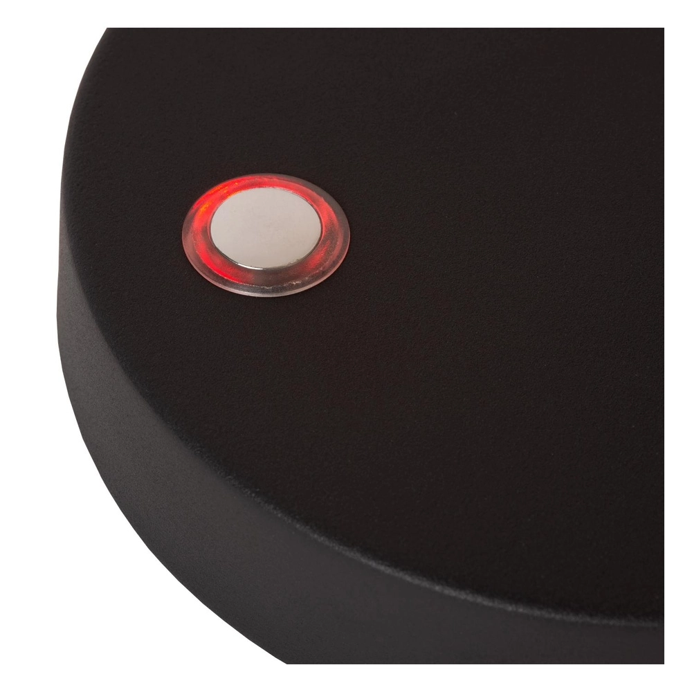 Oplaadbare bureaulamp Comet zwart Lucide 5411212361288