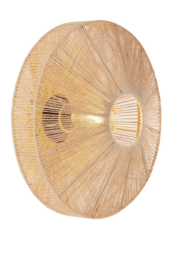 Rotan wandlamp Lyra Ø 43cm