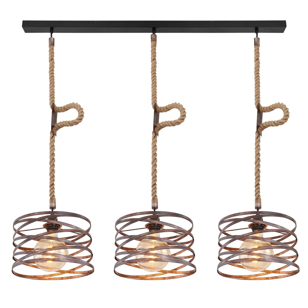 Touwlamp Marco zwart Globo 9007371429257
