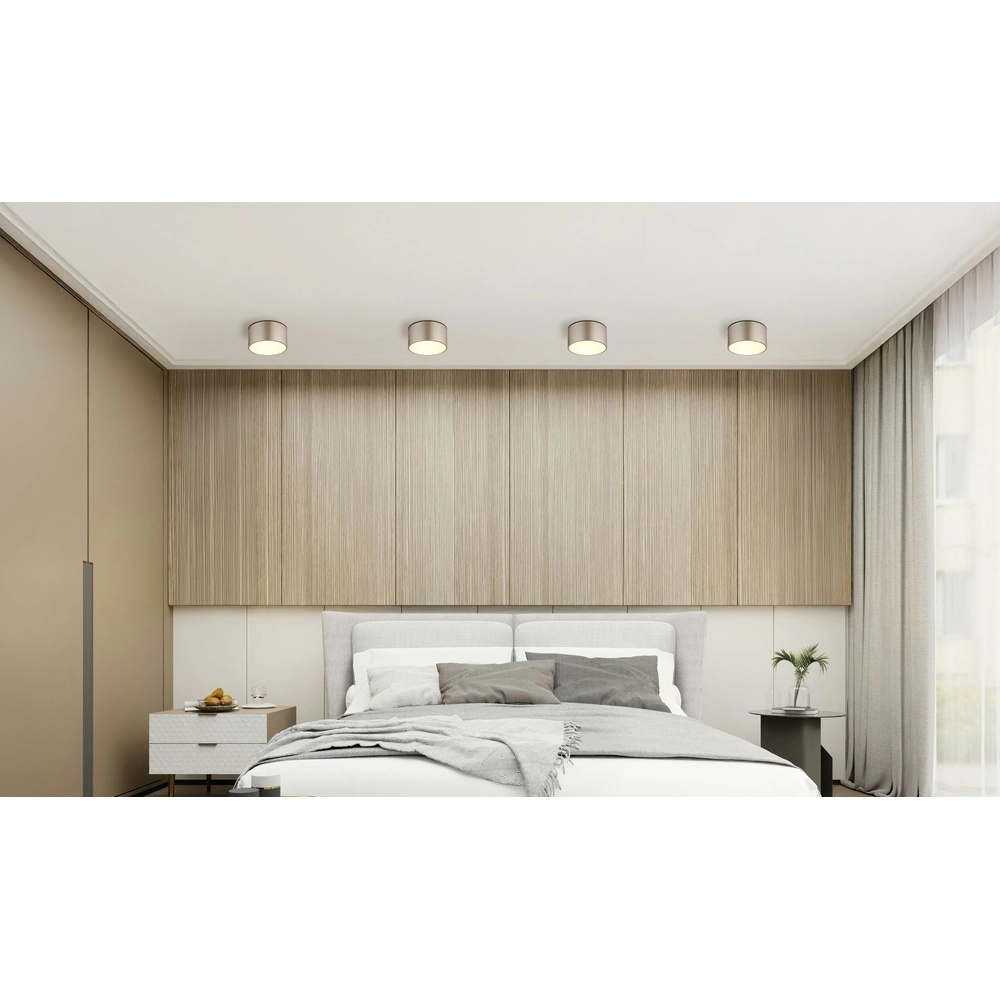 Plafondlamp Raymond champagne Globo 9007371528868
