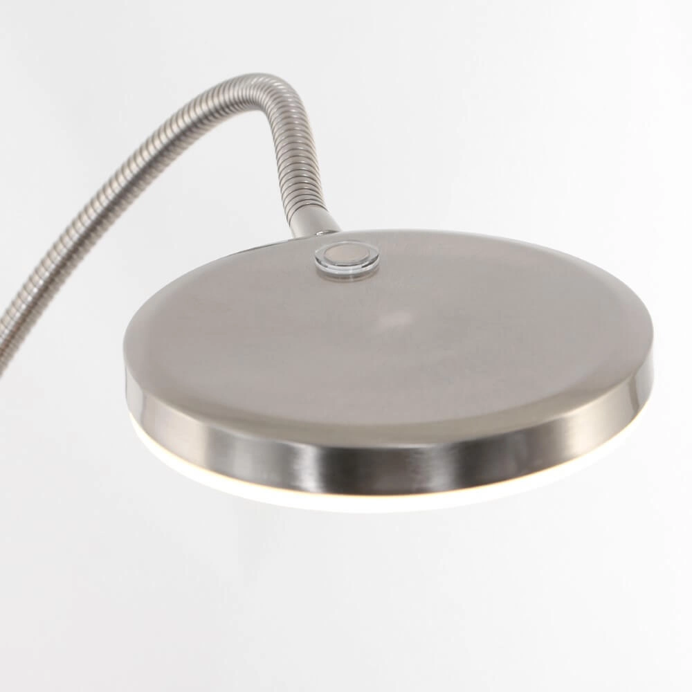 Flexibele led leeslamp Platu RVS Steinhauer 8712746151503