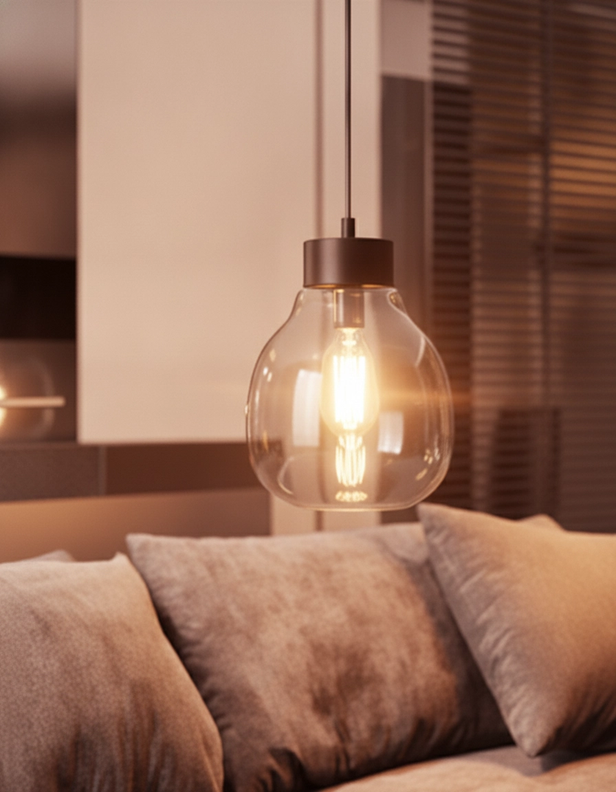 Hanglamp Blacu 1-lichts zwrt