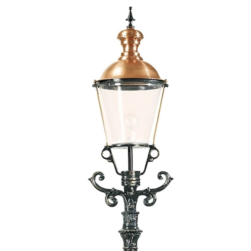 Nostalgische tuinlamp Dusseldorf zwart KS verlichting 8714732080149