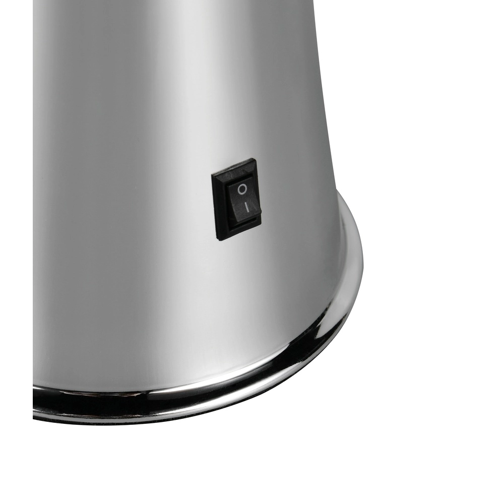 Lavalamp Etna zilver met groen Trio 4017807668483