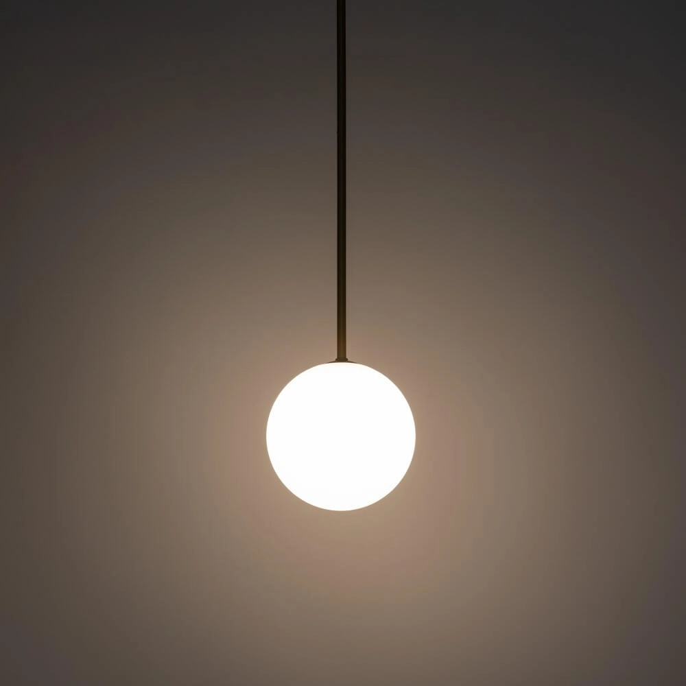 Glazen plafondlamp Kier M goud - 96cm Lyora 5903139103060