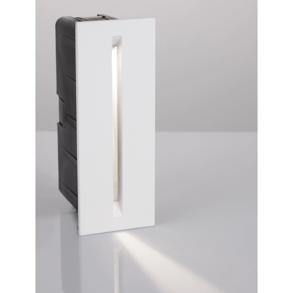 Inbouwlamp Aizen rechthoek antraciet Lyora 5212017438164