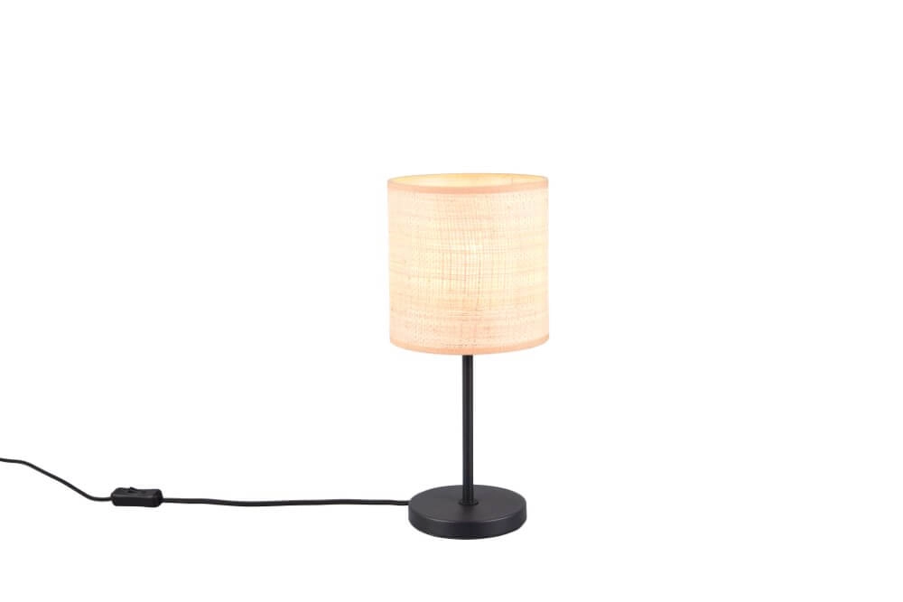 Leuke crème tafellamp Aimee Ø 17cm