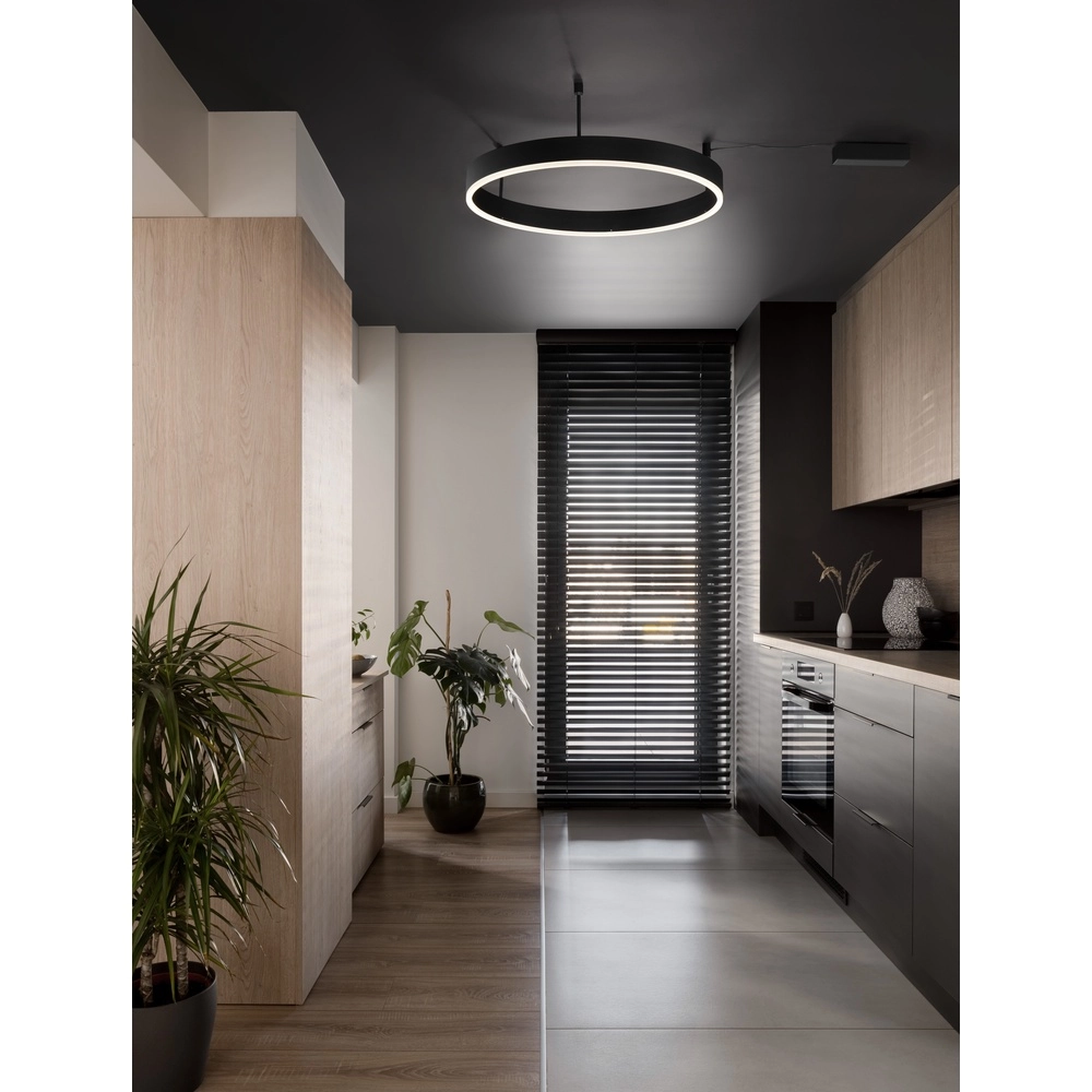 Plafondlamp Motif zwart Ø 60cm Lyora 5212017442963