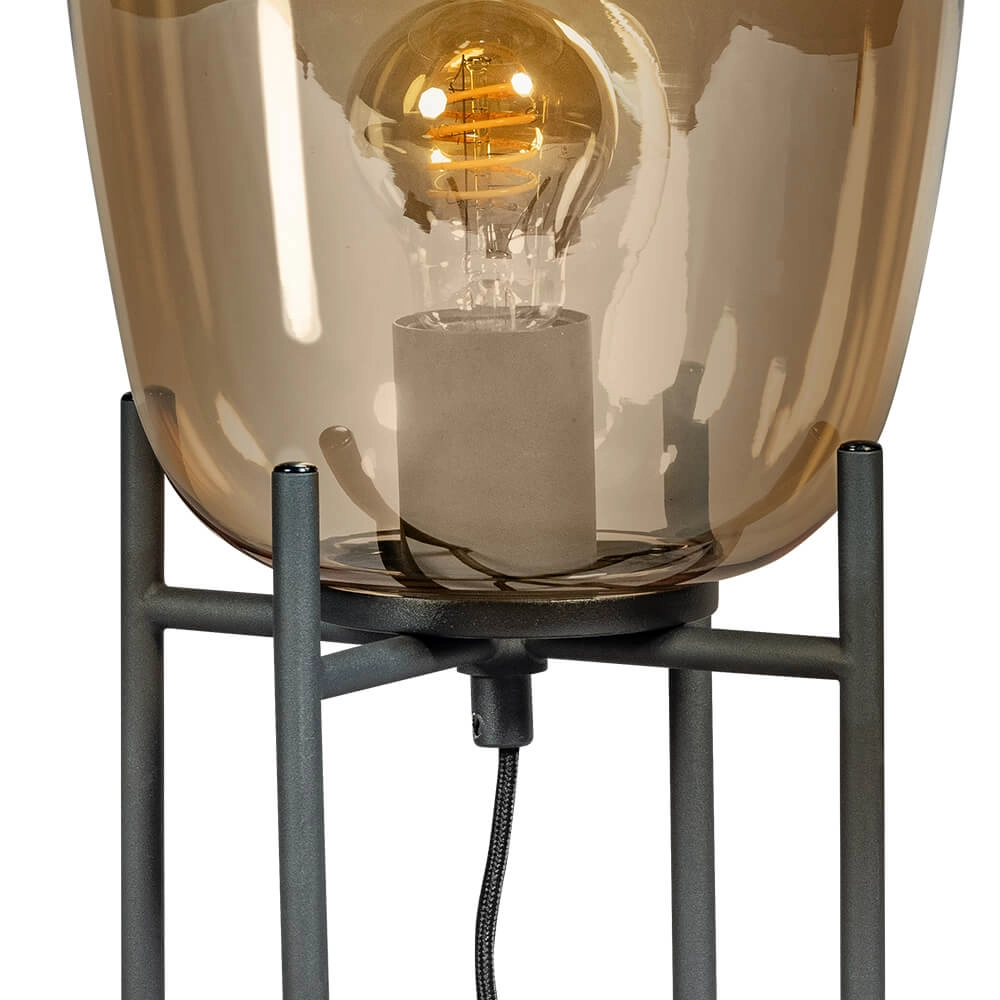 Binnenlamp Benn Gold zwart met goud ETH 8720195303015