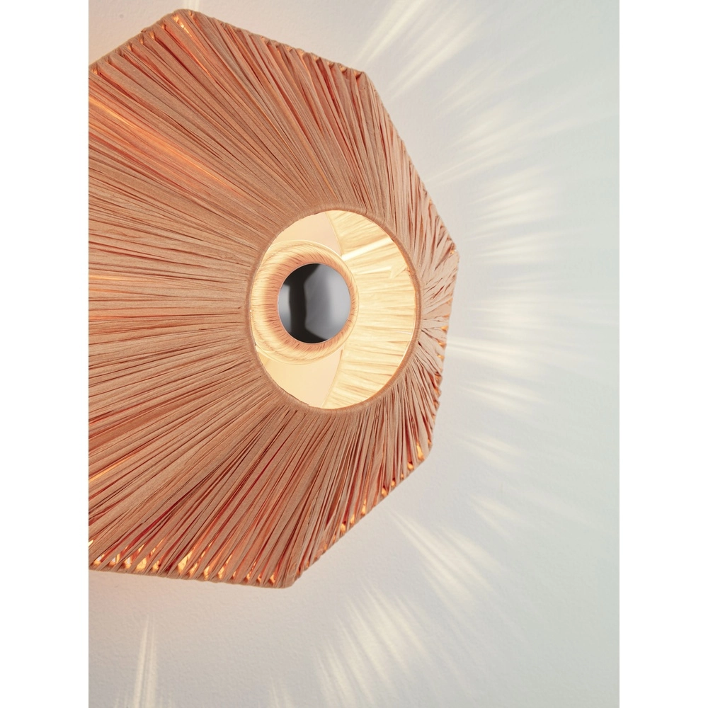 Wandlamp Elvio terracotta Ø 30cm Lyora 5212017493873