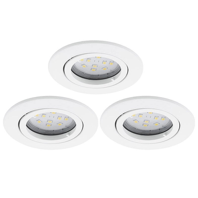 Led plafondspot Tedo set van 3