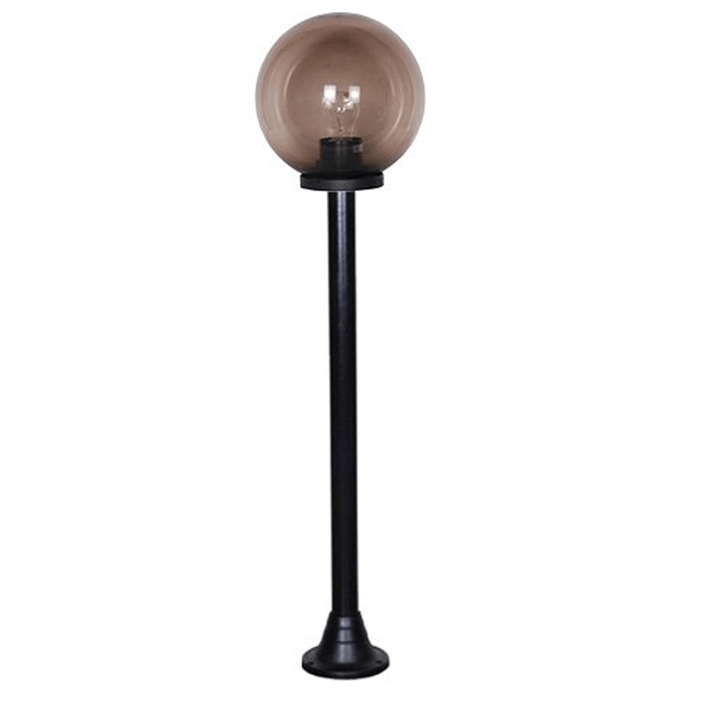 Bol lamp Bolano 121cm. staand smoke