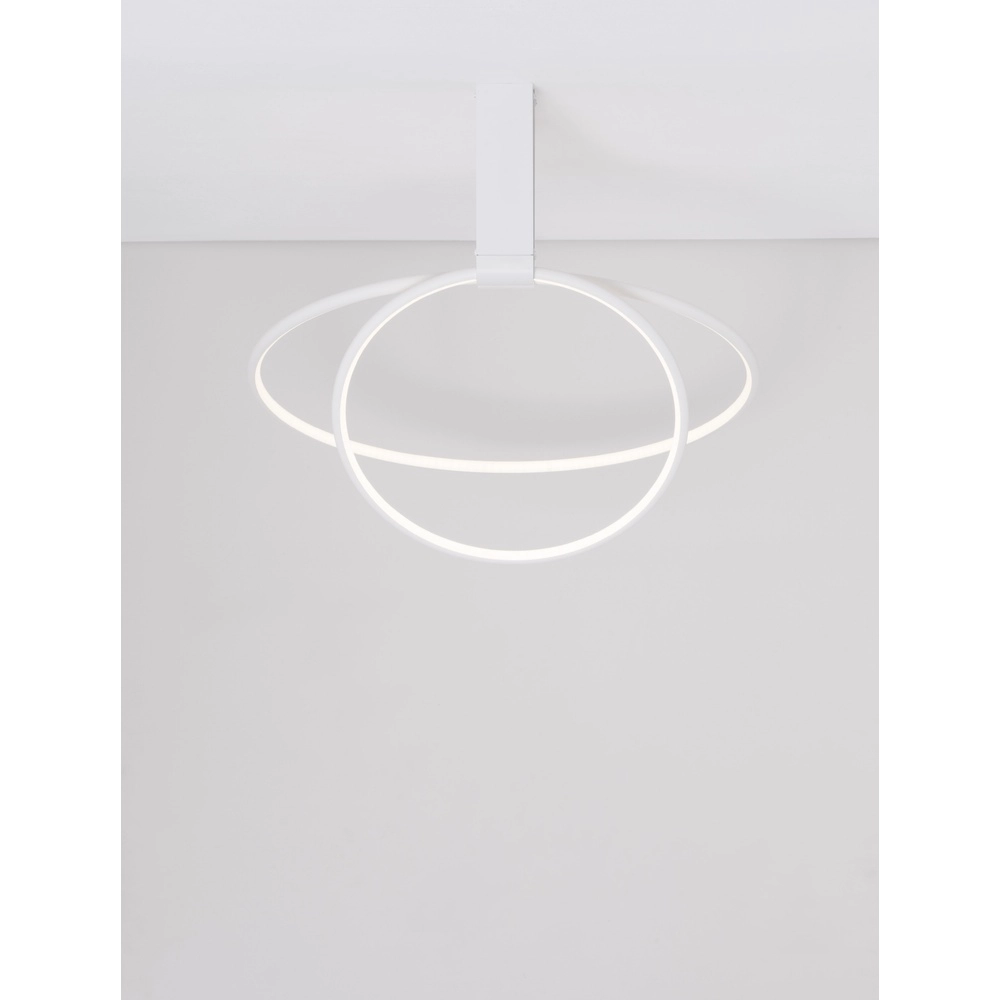 Design plafondlamp Garve wit Ø 40cm en Ø 60cm