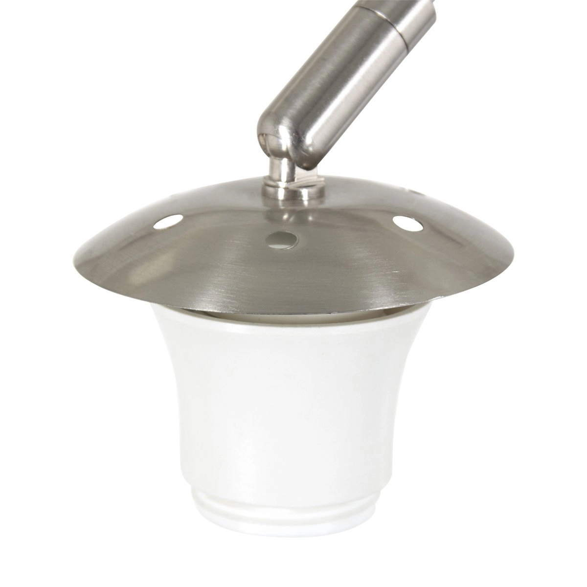 Wand Booglamp Sparkled RVS met groen velourse kap Steinhauer 8712746146158