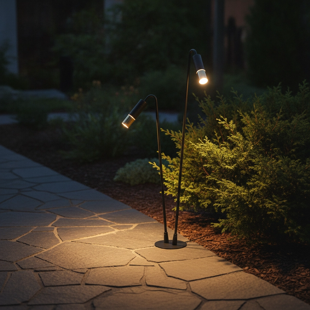 Tuinlamp Aether dubbel antraciet