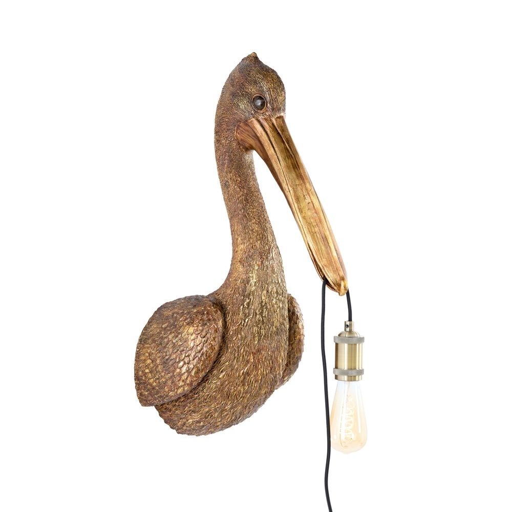 Wandlamp Pelican brons Light & Living 8717807795672