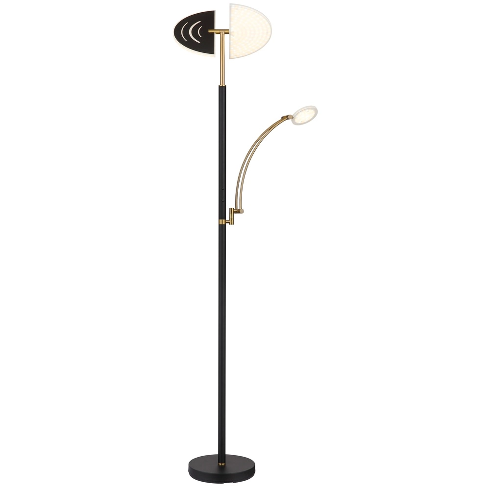 Vloerlamp Tirana zwart Globo 9007371471119