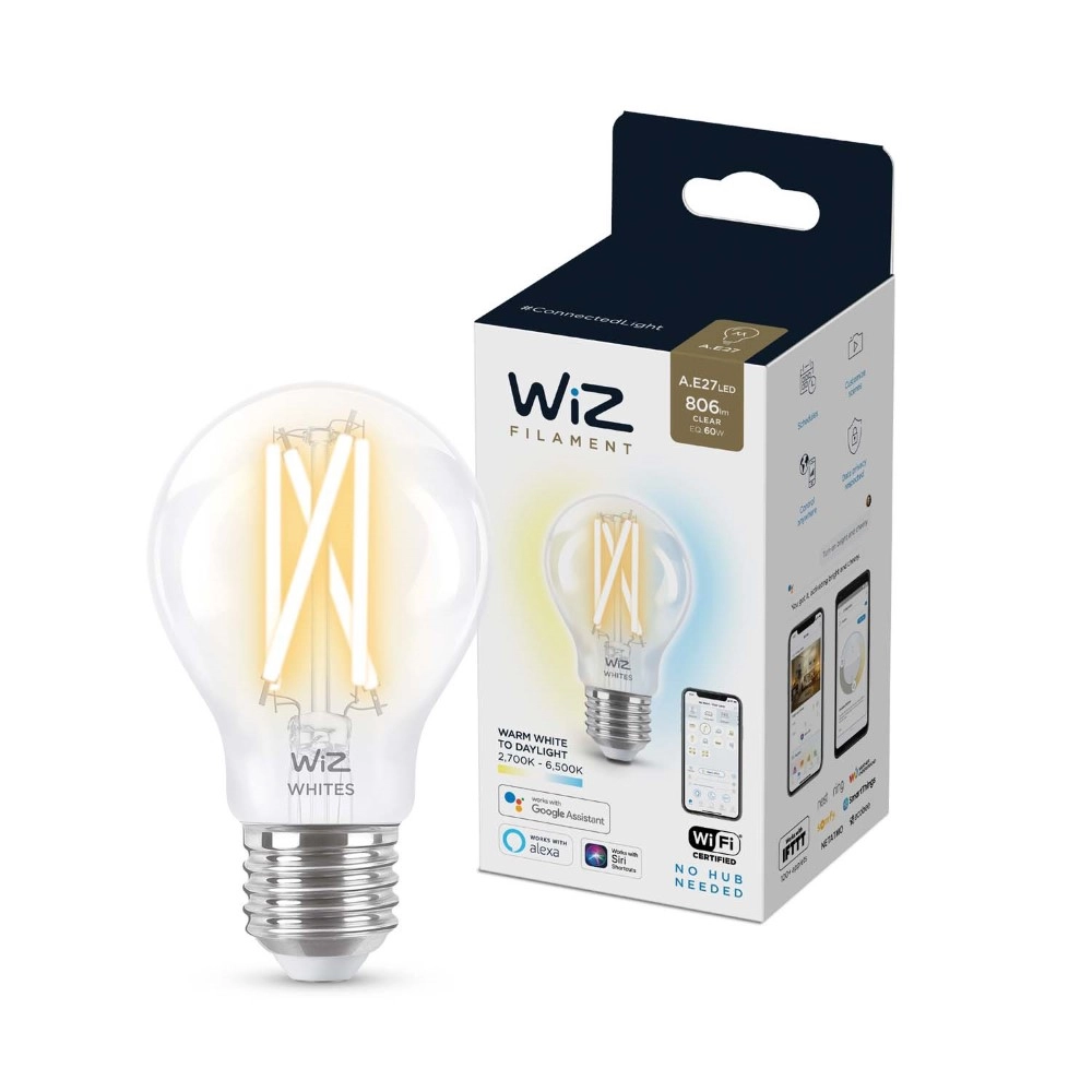 Lichtbron A60 6,7W - E27 - Led 2700-6500K WiZ 8718699787158