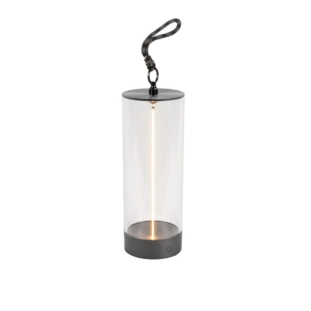Oplaadbare lamp Edison S antraciet KonstSmide 7318307846379
