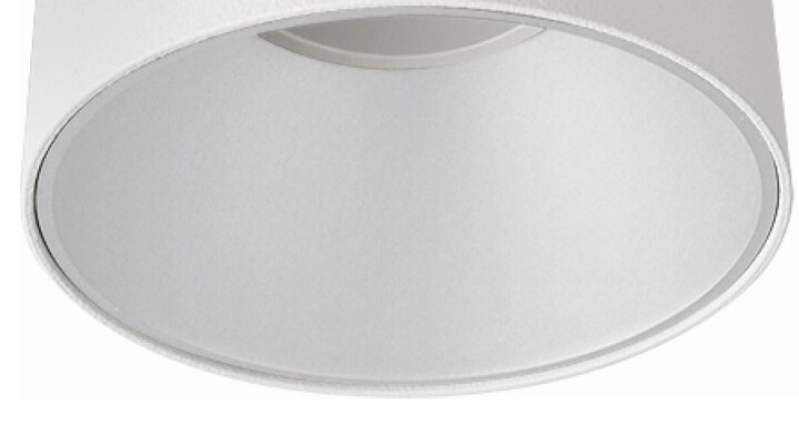 Witte opbouwspot Eye 8,9cm Lyora 5903139892599