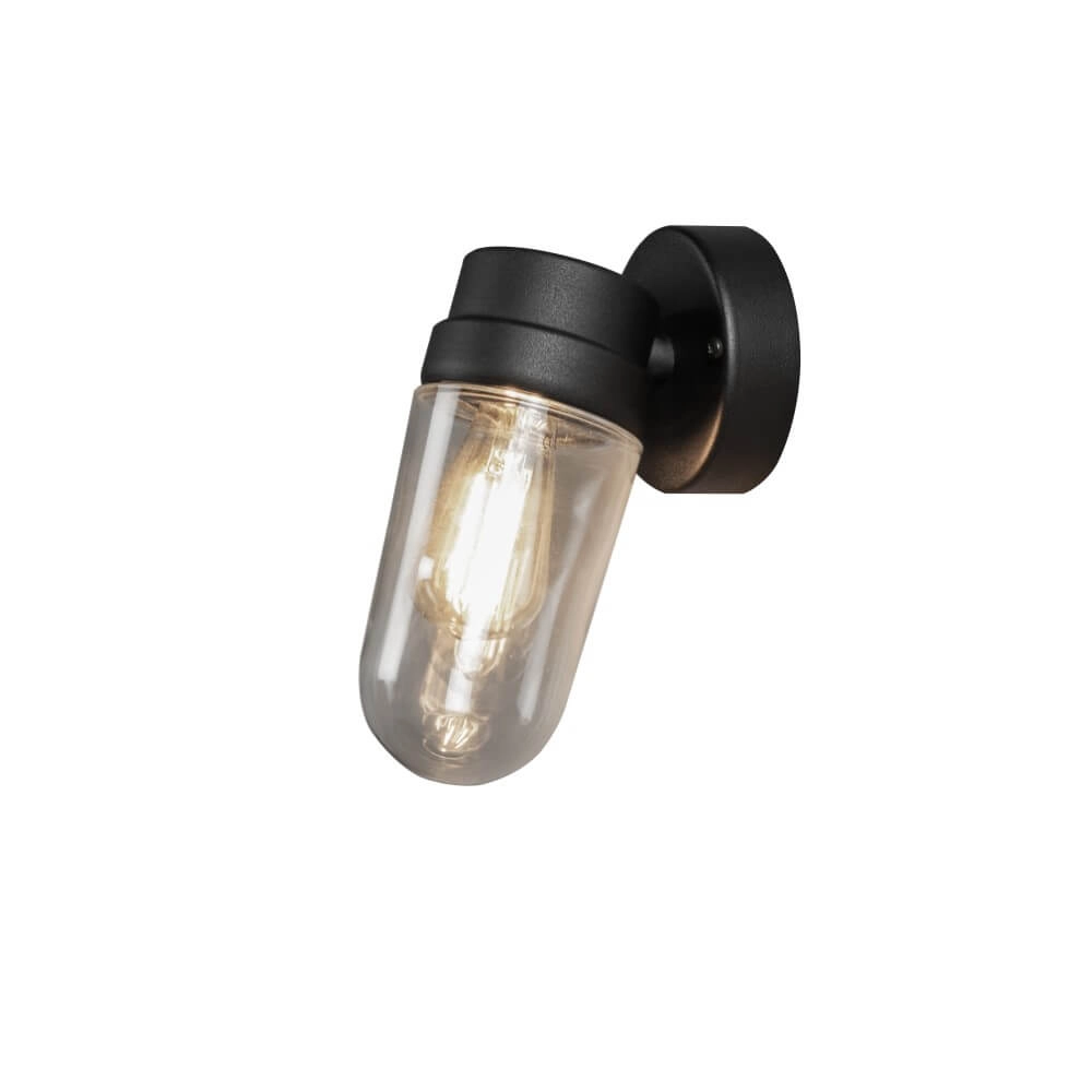 Landelijke buitenlamp Vega zwart