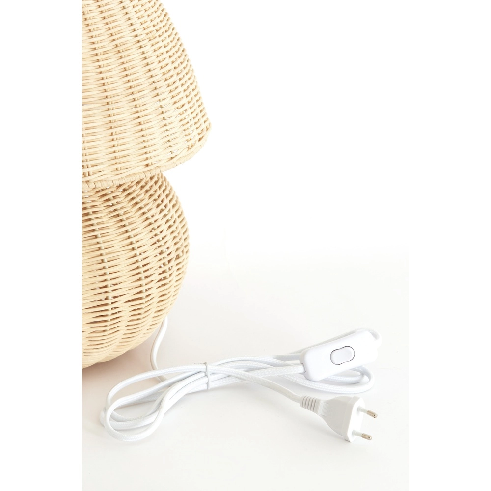 Rotan schemerlamp Mavon Ø 27,5cm - naturel rotan Light & Living 8717807820527