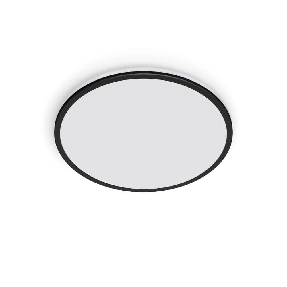 Witte plafonnière Ozziet Ø 30cm