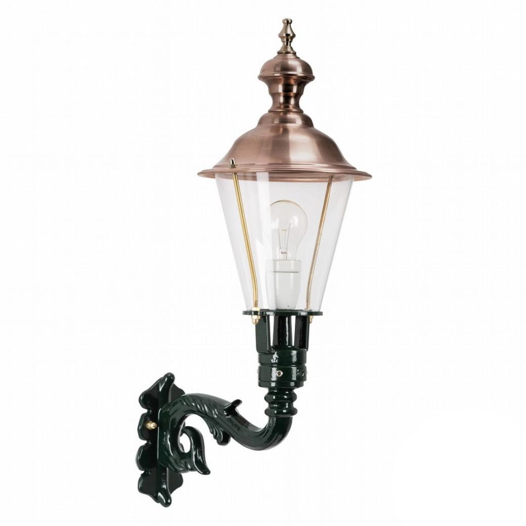 Buitenlamp Schardam nostalgie - zwart