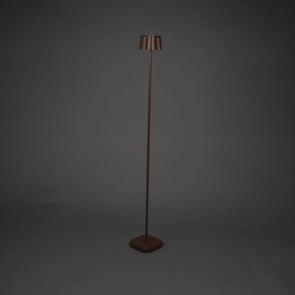 Roestbruine vloerlamp Nice voor buiten KonstSmide 7318307831979
