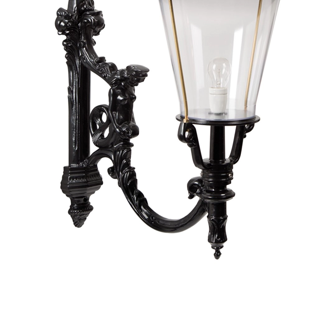 Muurlamp Royal XL oudhollands - zwart KS verlichting 8714732114844