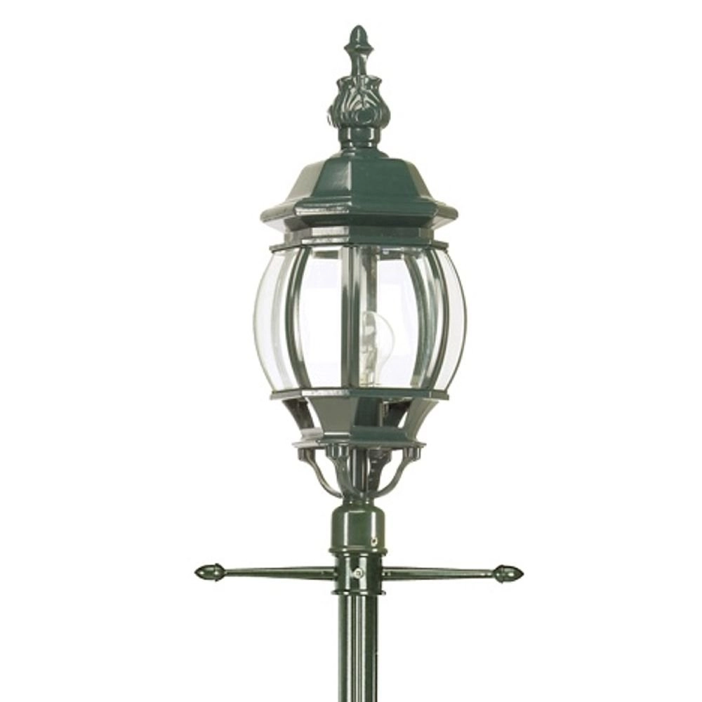 Klassieke tuinlamp Santiago zwart KS verlichting 8714732501347