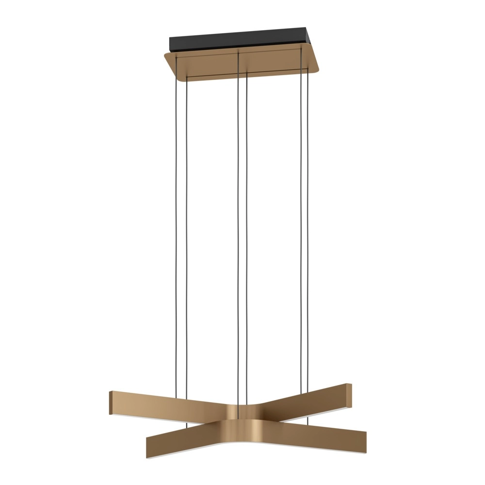 Design hanglamp Folcino-Z koper brons