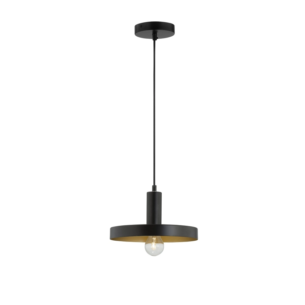 Design hanglamp Garni enkel zwart Lyora 5212017420763