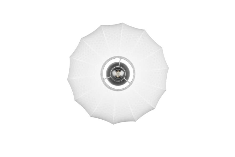 Witte design plafondlamp Madleine Ø 40cm Trio 4017807638257