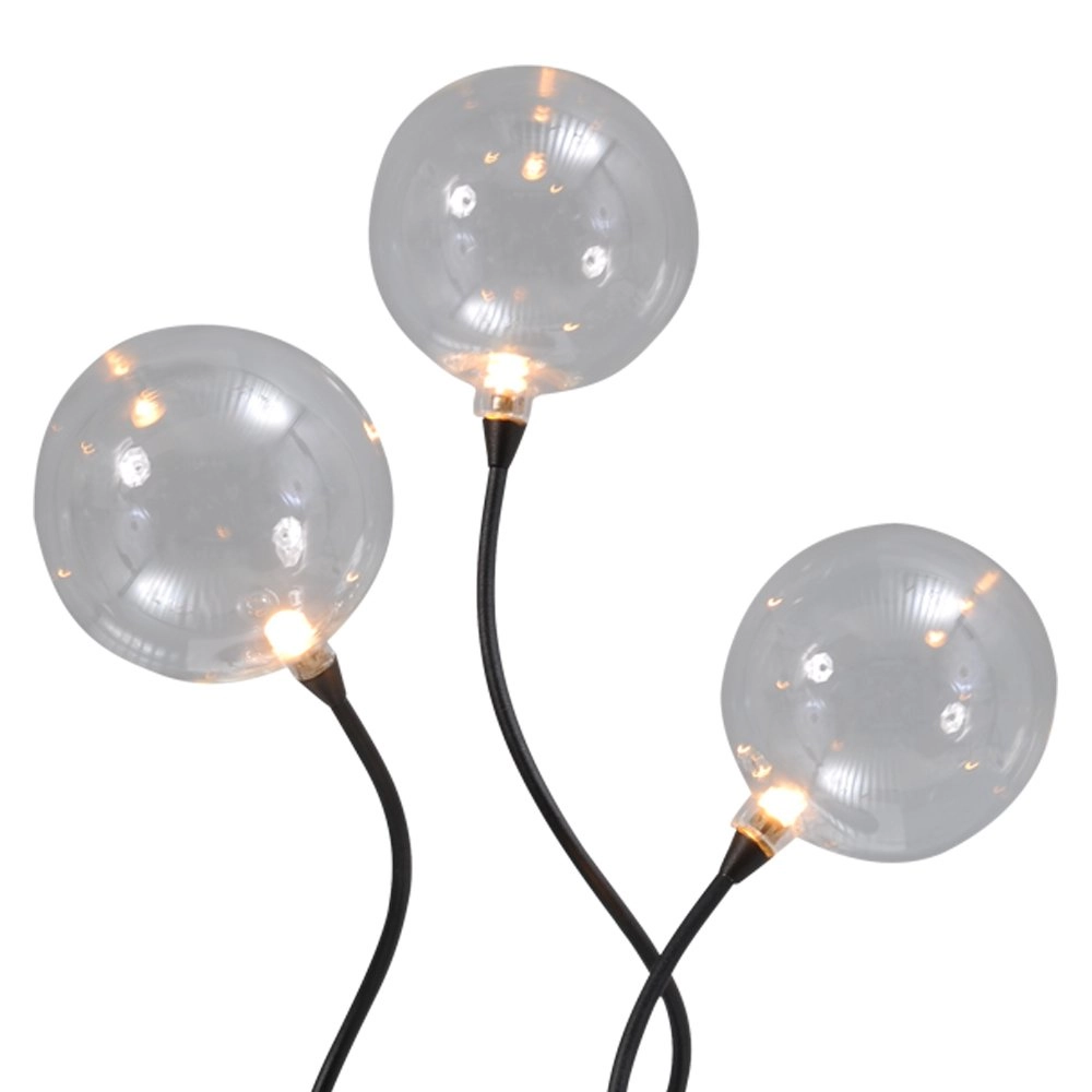Led tafellamp Gio 3-lichts zwart Masterlight 8718121182117