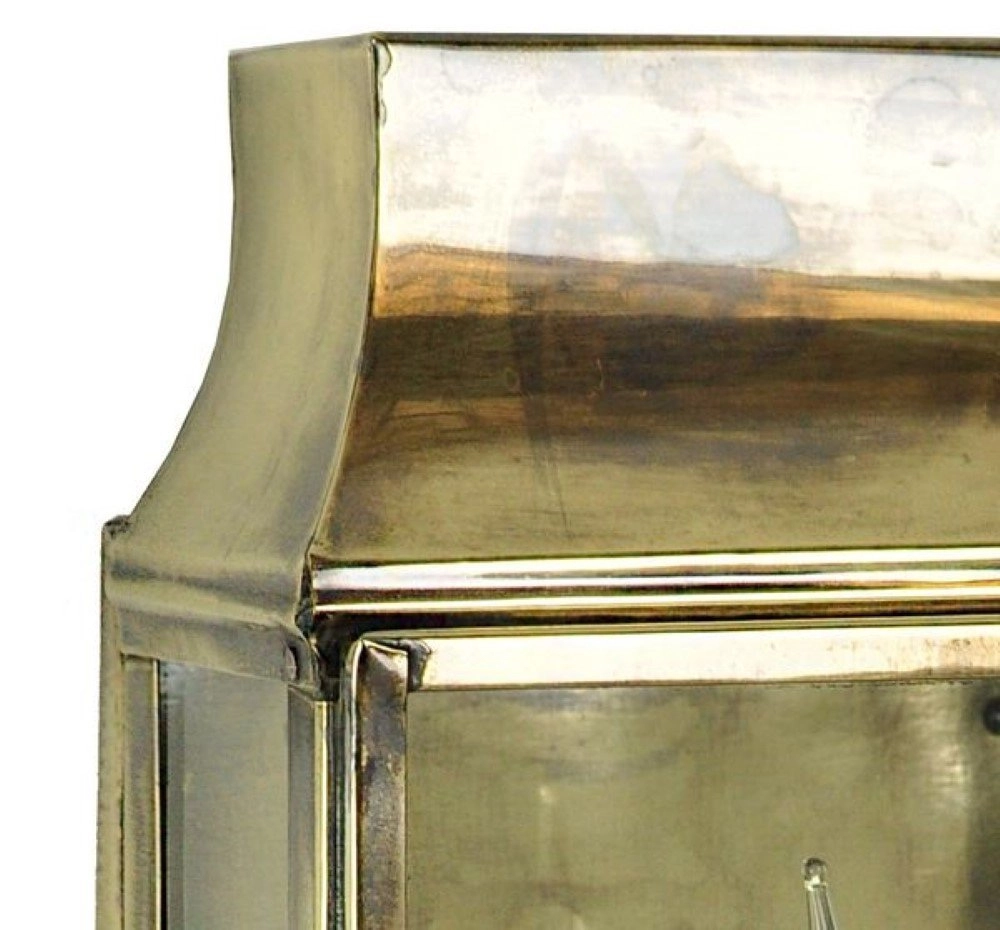 Landelijke muurlamp Strathmore M gepoetst goud (PBUL) Limehouse