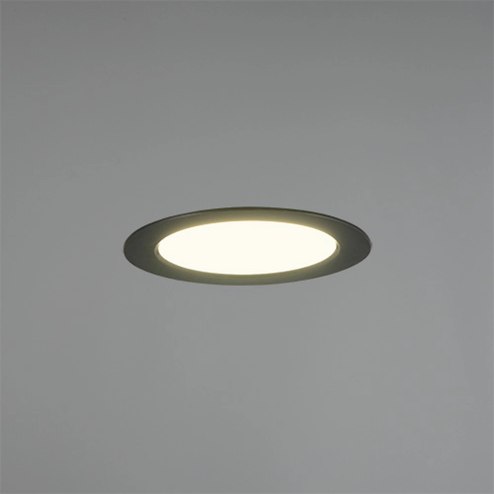 Inbouwspot Ural zwart Ø 17,1cm Trio 4017807711462