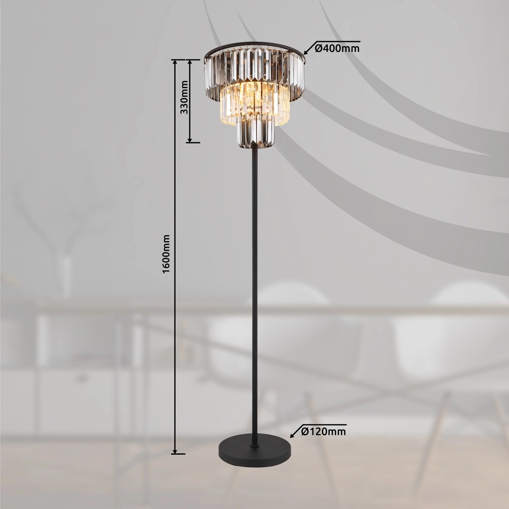 Vloerlamp Naxis Ø 40cm Globo 9007371446391