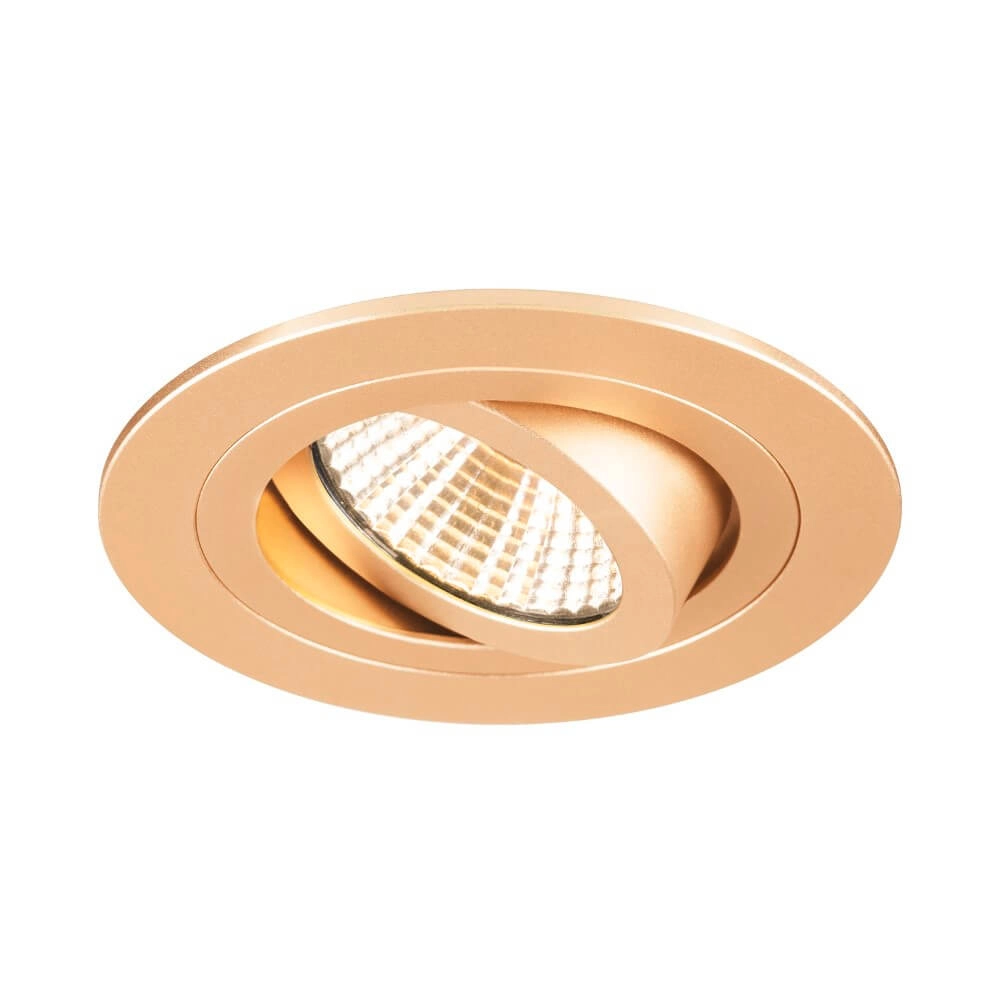 Inbouwring New Tria 75 rond rose - zonder fitting SLV 4024163276450