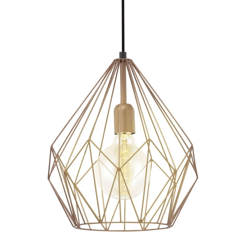 Hanglamp Carlton koper