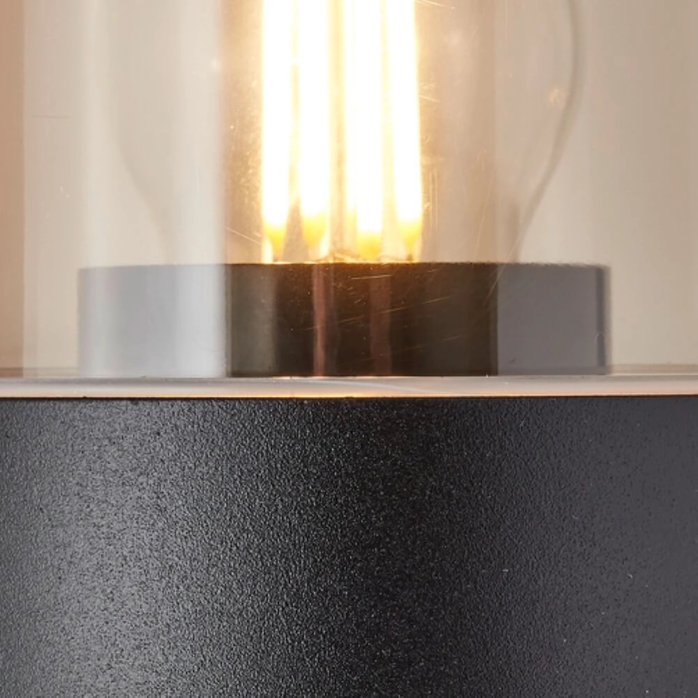 Zwarte buitenlamp Sergioro Brilliant 4004353405662