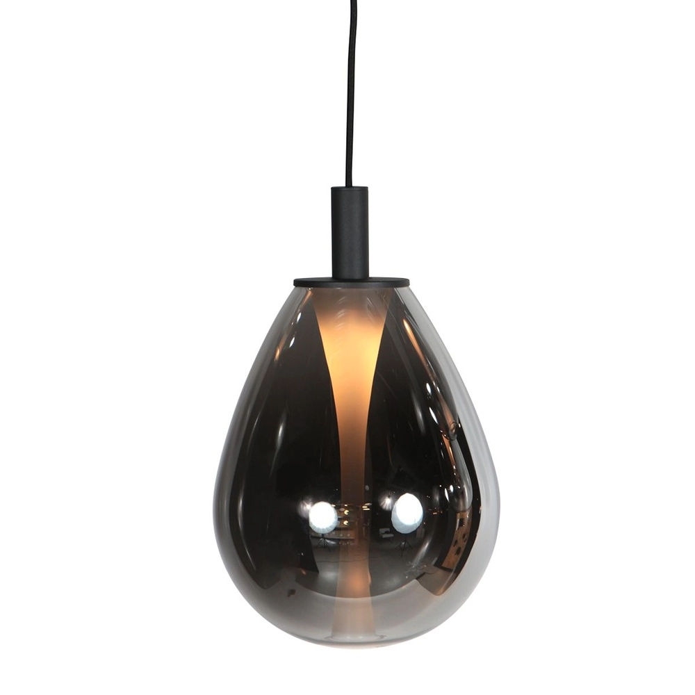 Hanglamp Glimsy 1-lichts zwart Ø 14,5cm Steinhauer 8712746177985
