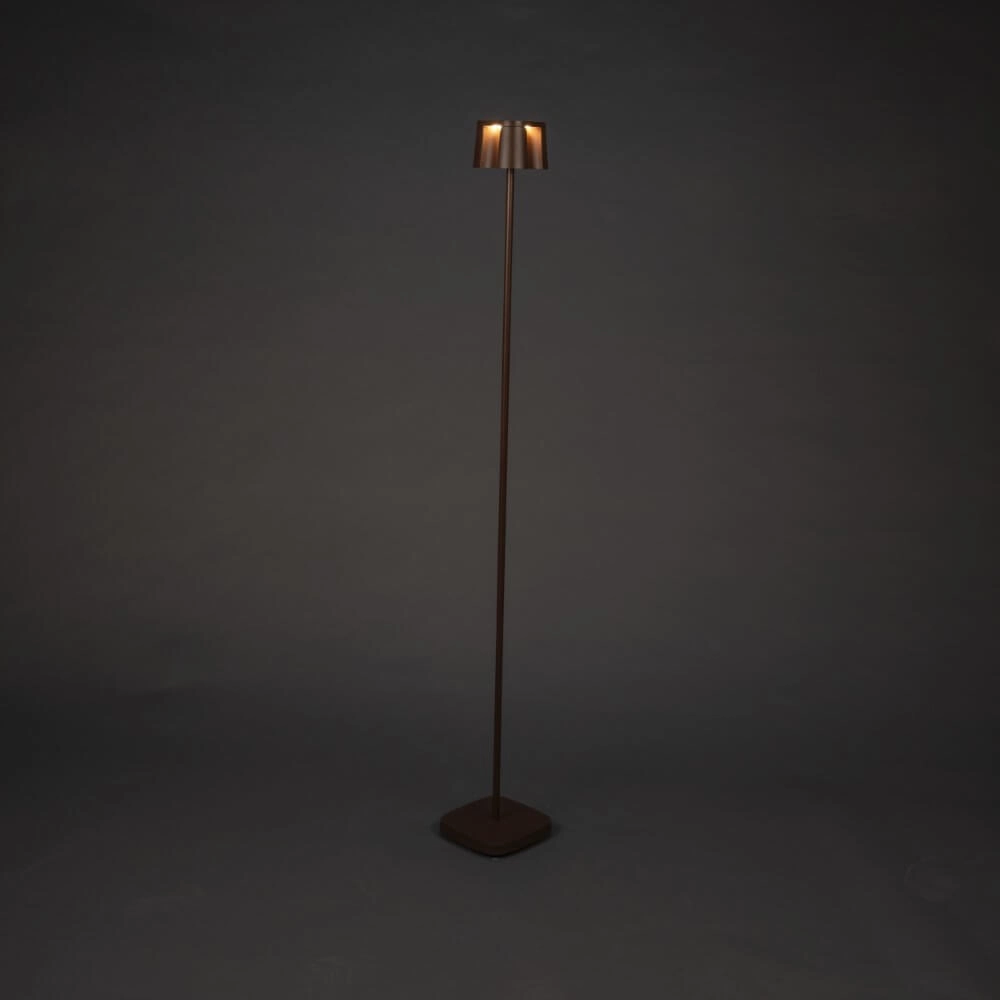 Roestbruine vloerlamp Nice voor buiten KonstSmide 7318307831979