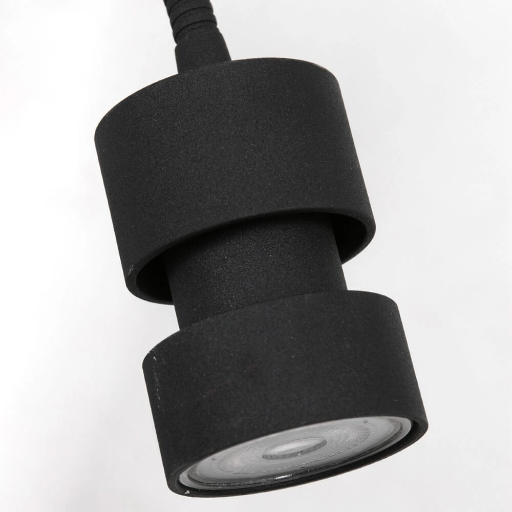 Vertelbaar leesspotje Natasja LED Zwart Steinhauer 8712746145434